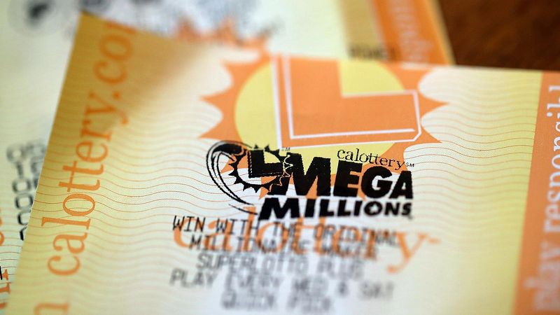 Calottery Mega Millions ticket