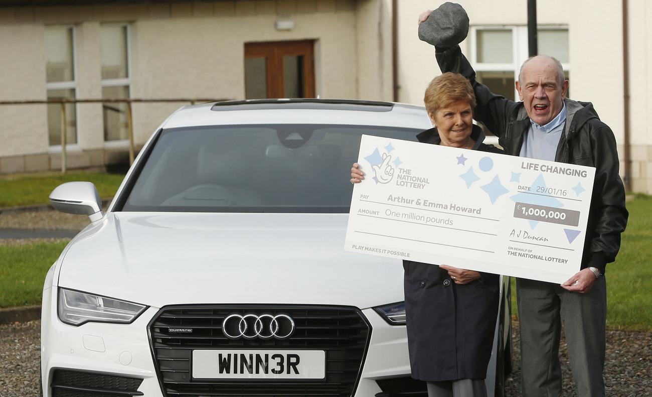 UK lottery winner was a cab driver and used his millions to buy a new Audi